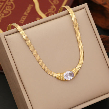 Jewelry Personalized Stainless Steel Necklace Set